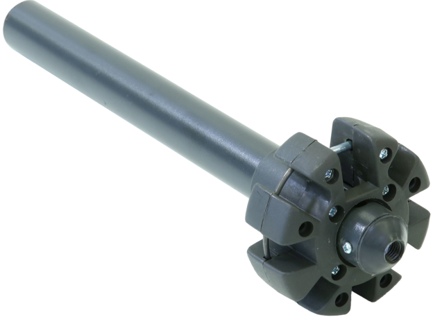 Ombrellone Rhodos Junior 230x230cm - Quadrato Con Rotazione 360° E Protezione UV 50+ - Foto 3